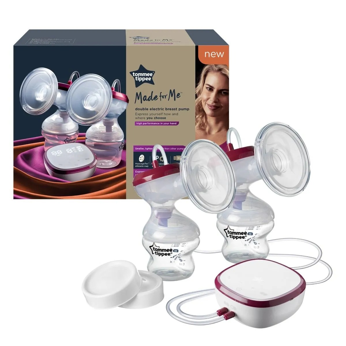 TOMMEE TIPPEE Made for Me Double Electric Breast Pump